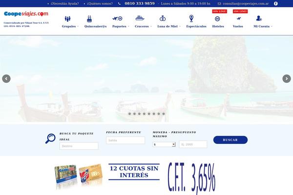 Altair theme site design template sample