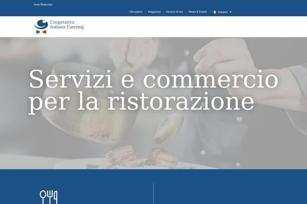 Cic theme site design template sample
