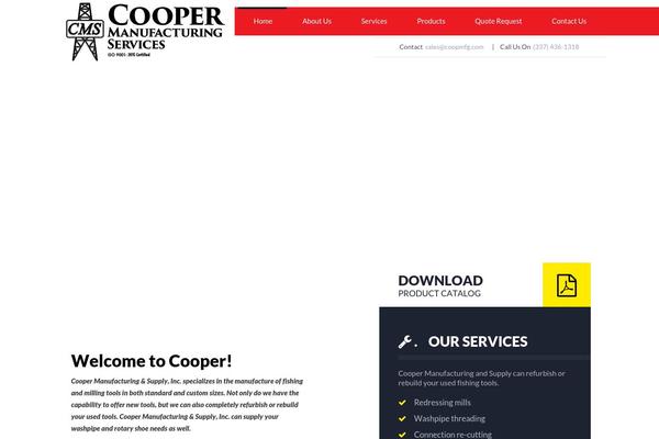coopmfg.com site used uDesign