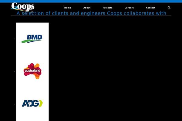 coops.com.au site used Coops