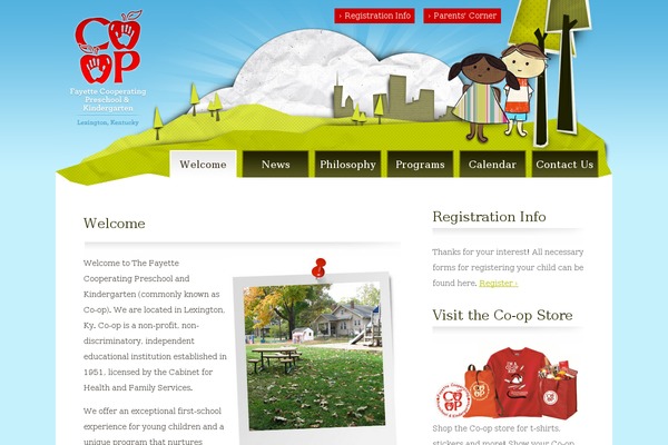 coopschool.org site used Earthlingtwo