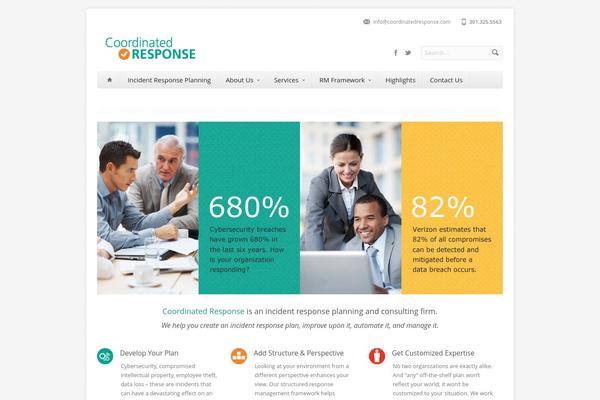 Aqua theme site design template sample