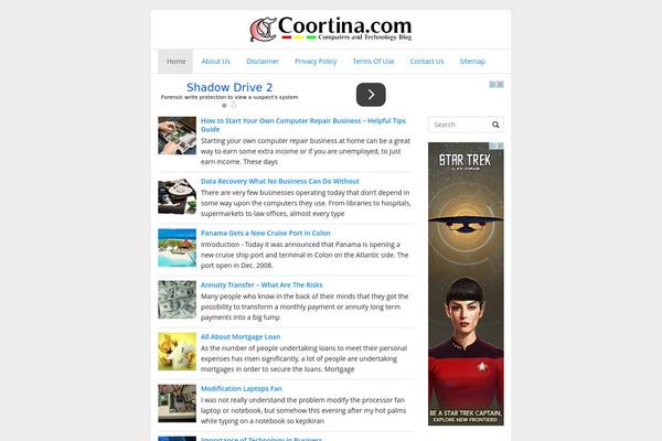 Fasthink theme site design template sample