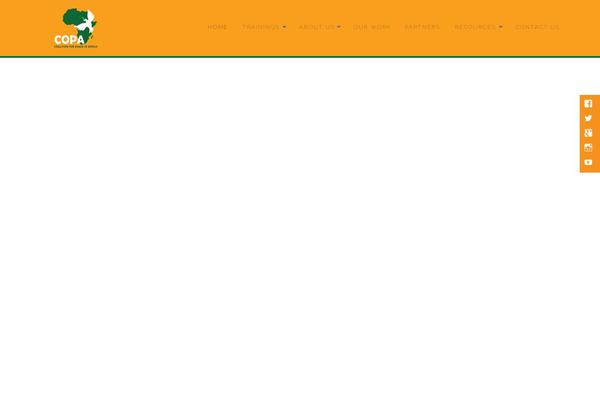 Site using Showcase - Visual Composer Addon plugin