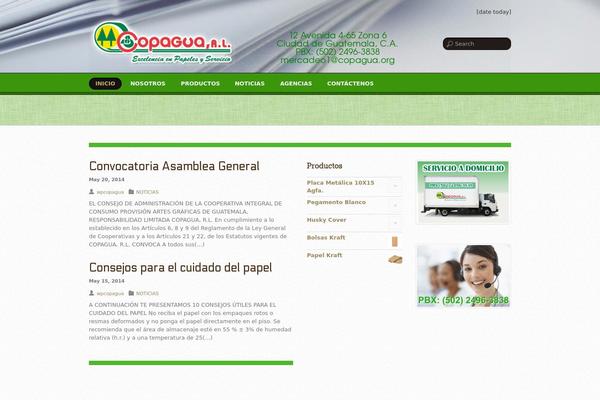 Suco theme site design template sample