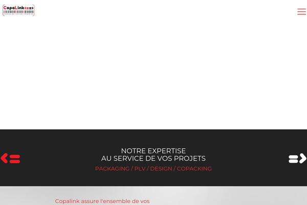 copalink.fr site used Copa