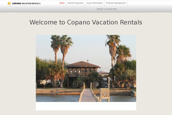 copanovacationrentals.com site used Thevacationrental