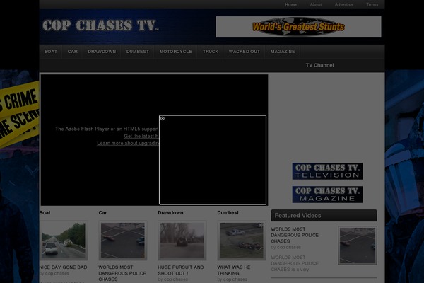 Video theme site design template sample