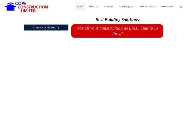 copeconst.com site used Copesite