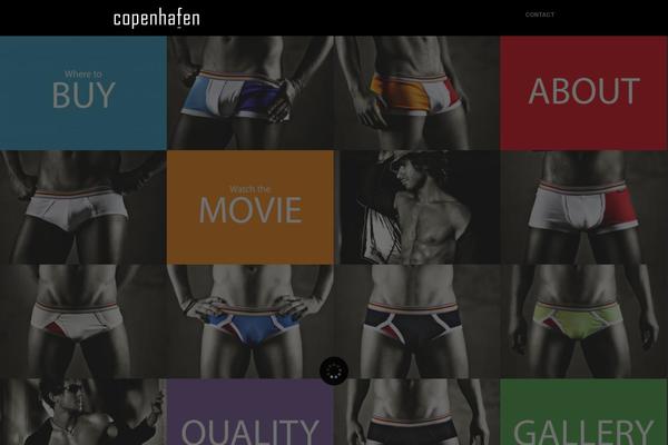 Clique theme site design template sample