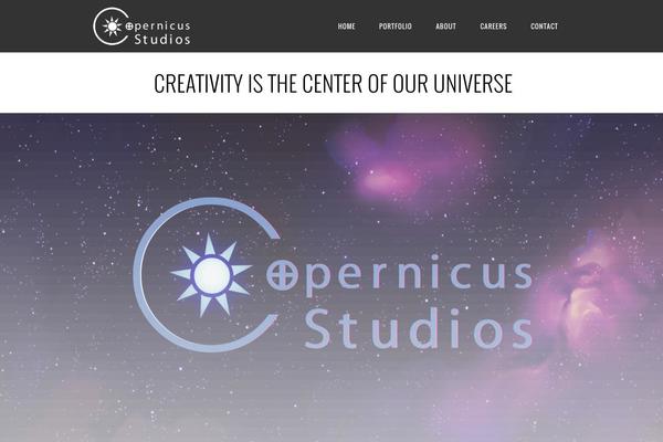 Central theme site design template sample