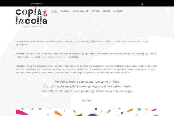 Site using WordPress Image Hover Lite plugin