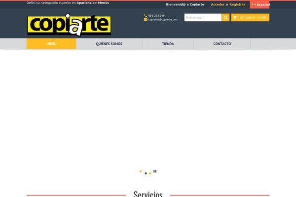 Venedor theme site design template sample