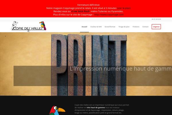 copiedeshalles.com site used Dreamzfactory-templatesystem