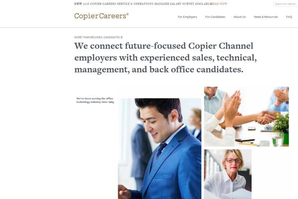 copiercareers.com site used Copiercareers