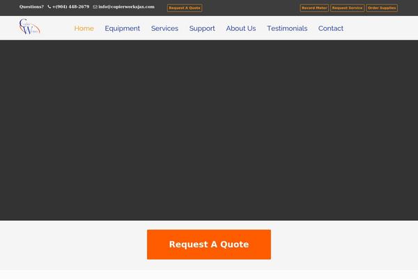 Site using Responsive Testimonials plugin