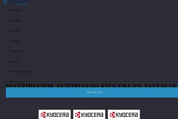 Impreza theme site design template sample