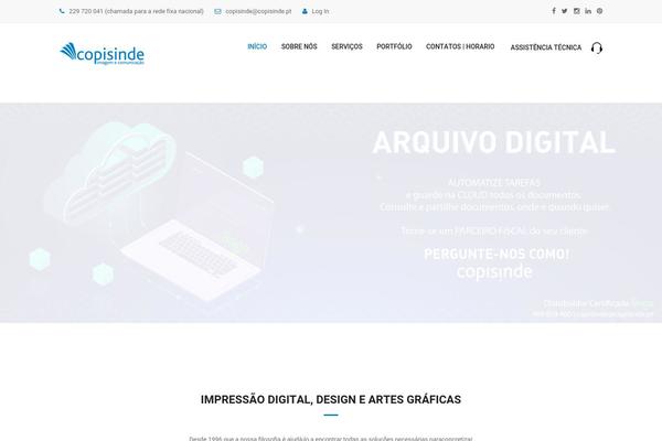 Koncecpt theme site design template sample