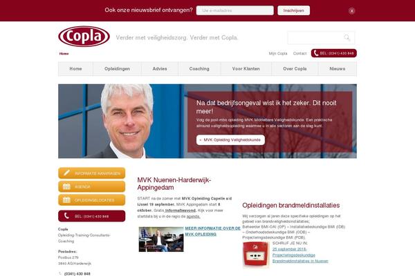 copla.nl site used Copla