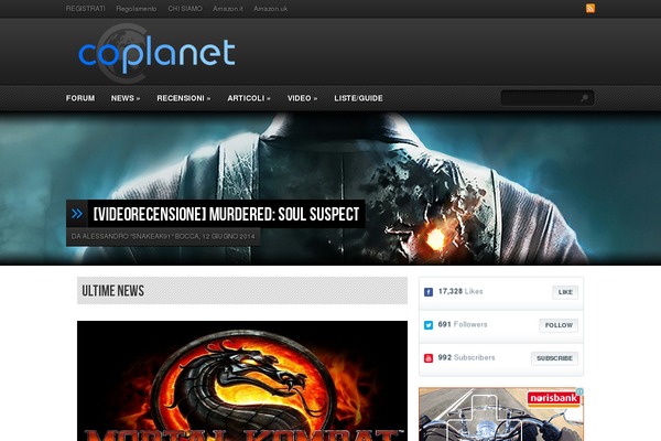 coplanet.it site used Gameszone