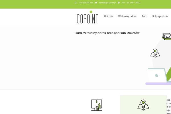 OceanWP theme site design template sample