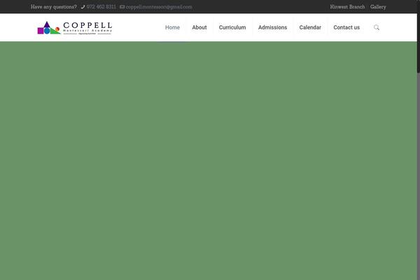 School theme site design template sample