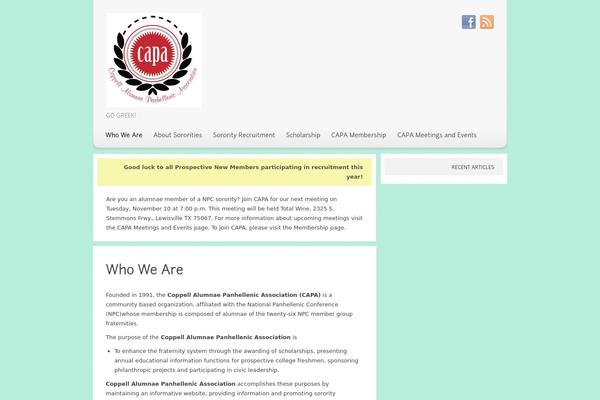 coppellsororities.com site used Paperpunch_pro_child