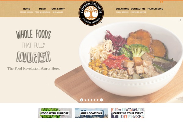 Verona theme site design template sample