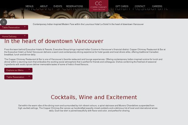 Breeze theme site design template sample