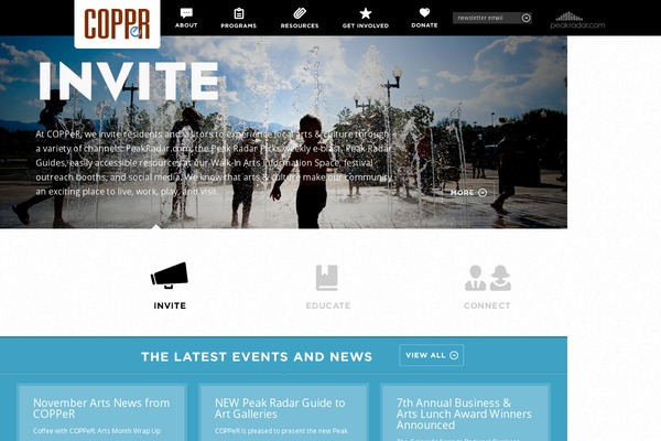 Site using Artsopolis Calendar plugin