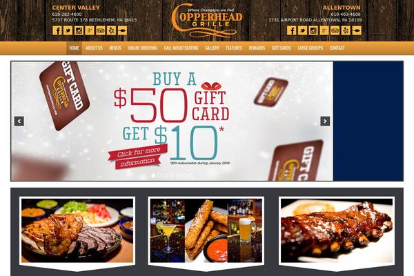 Winfield theme site design template sample