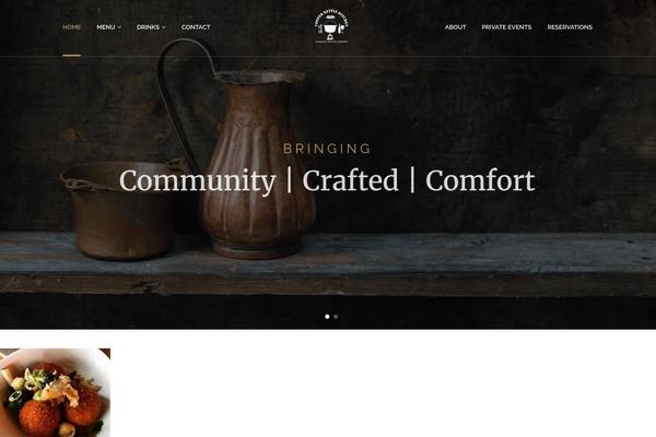 Smart-food theme site design template sample