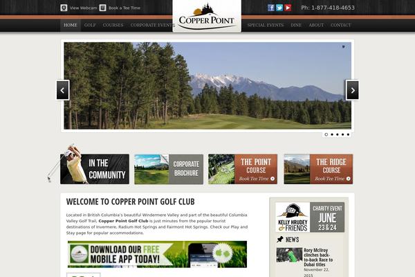 Chimera theme site design template sample