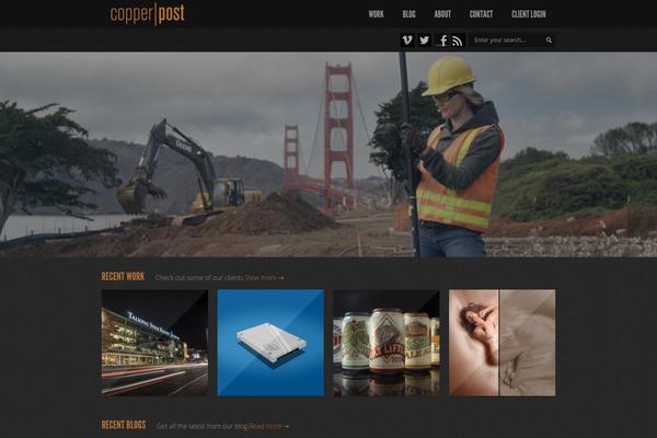 Feather13 theme site design template sample