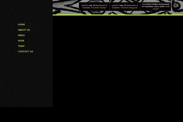 Milano theme site design template sample