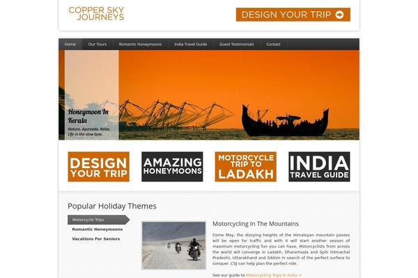 Everest theme site design template sample