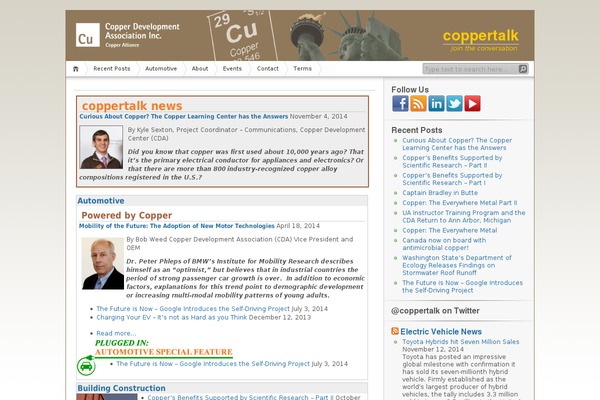iNove theme site design template sample