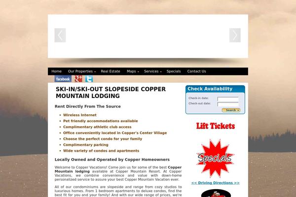 BUILDER theme site design template sample