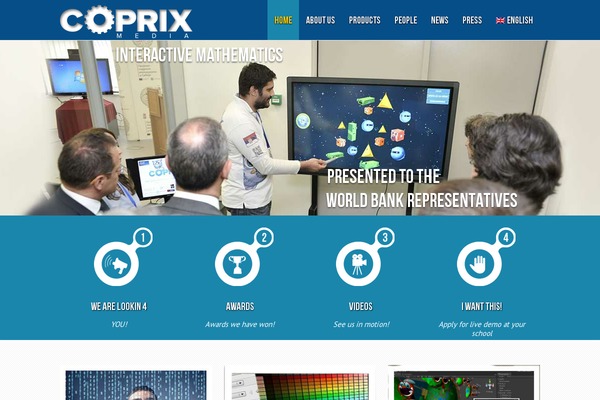 coprix.net site used Connect_theme