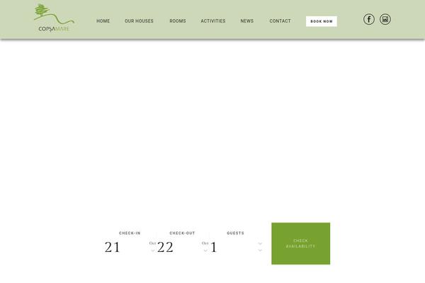 Site using Nd-booking plugin