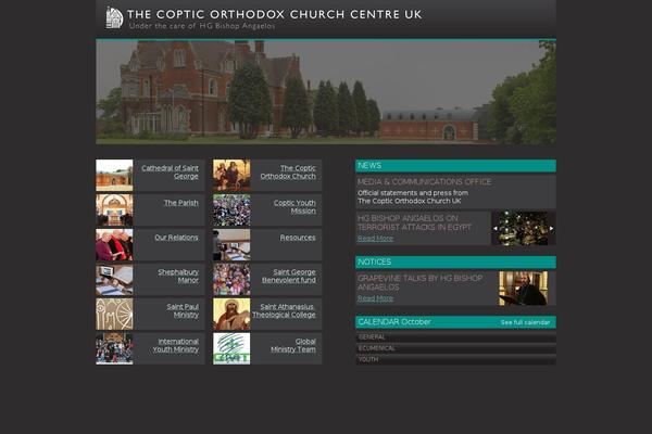 copticcentre.com site used Coptic-theme