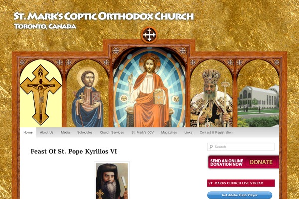 coptorthodox.ca site used 2013theme