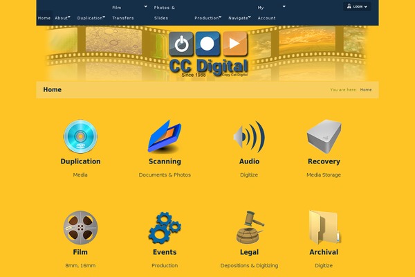 Libra theme site design template sample