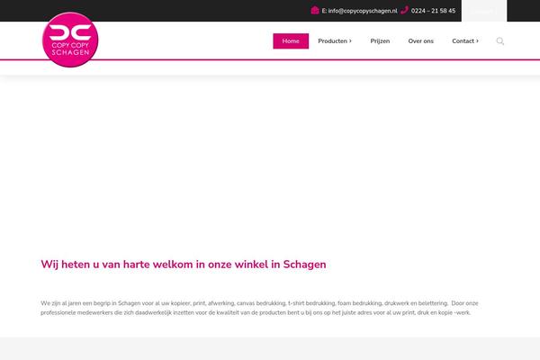 Samatex theme site design template sample