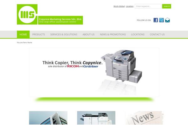 copynicebrunei.com site used Copynice