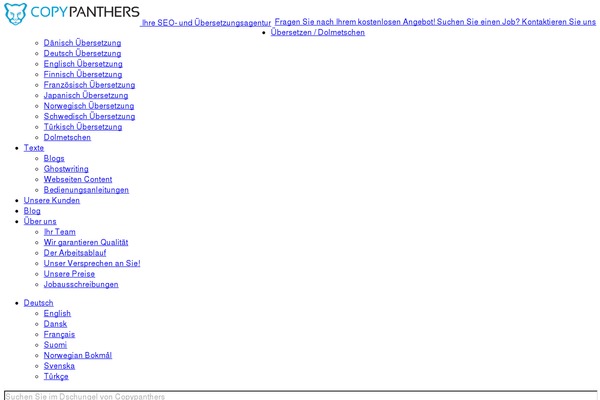 copypanthers.de site used Copypanthers25