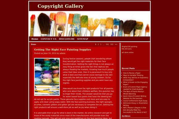 Aspen theme site design template sample