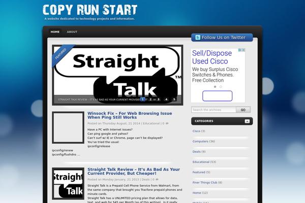 Illuminati theme site design template sample