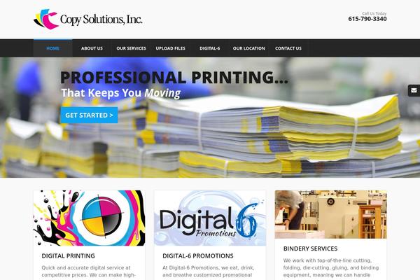 Reviver theme site design template sample