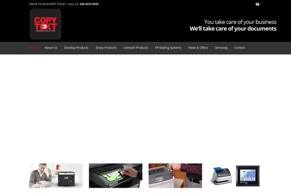 Converio theme site design template sample